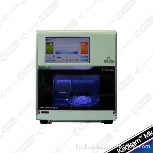 Dental CAD CAM System Milling Machine Kadkam Mk-MC4D cnc machining 4 axes open system milling solution